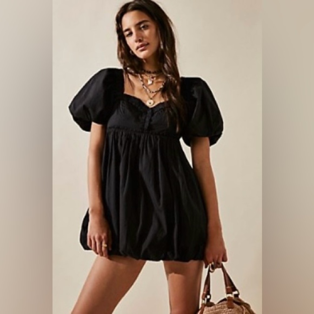 NWOT Free People Rendezvous Me Mini Dress